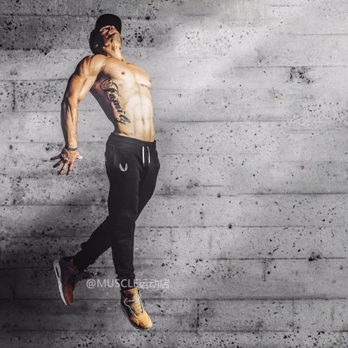 Pantalon de sport pour homme MUSCLE - Ref 2005375