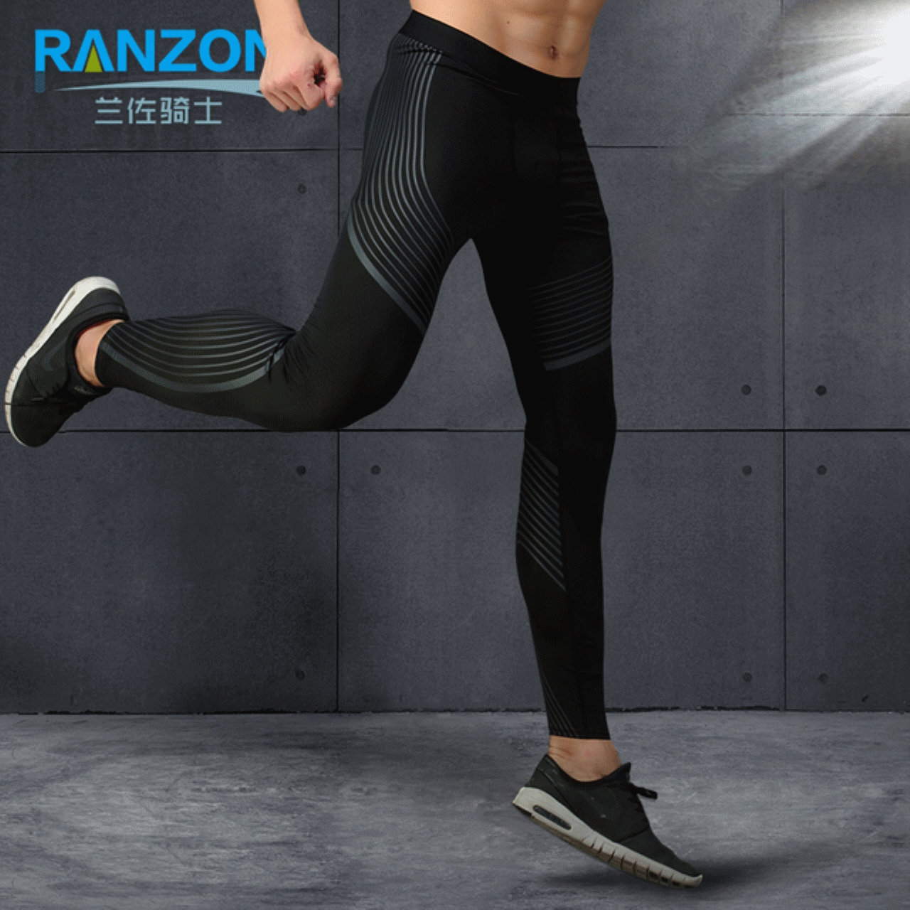 Pantalon de sport pour homme en polyester - Ref 2005798