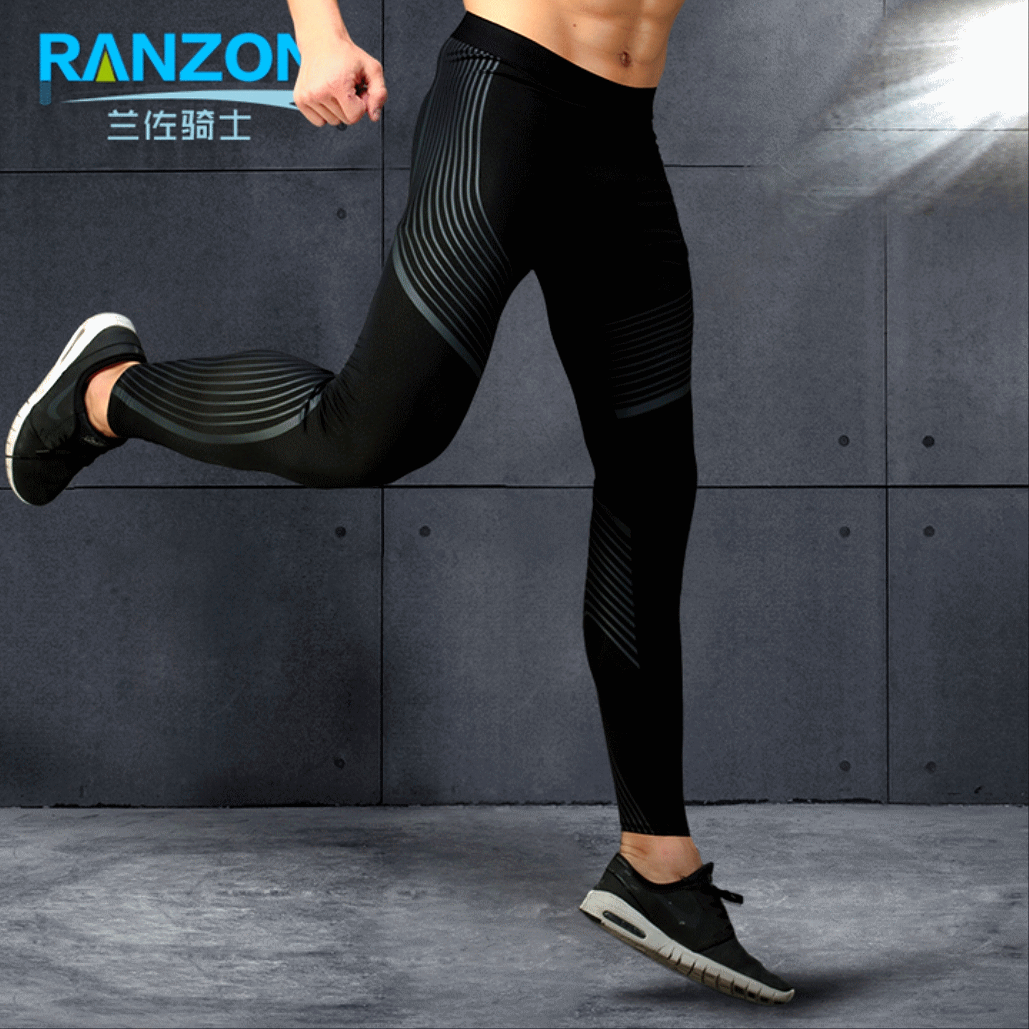 Pantalon de sport pour homme en polyester - Ref 2006180