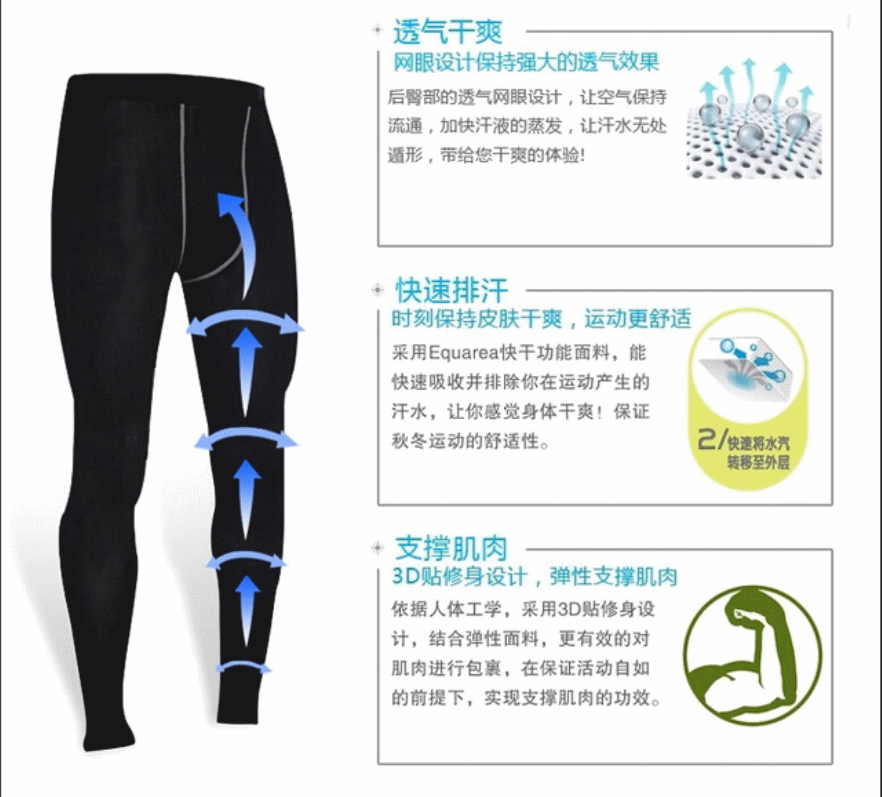 Pantalon de sport pour homme en polyester - Ref 2006506