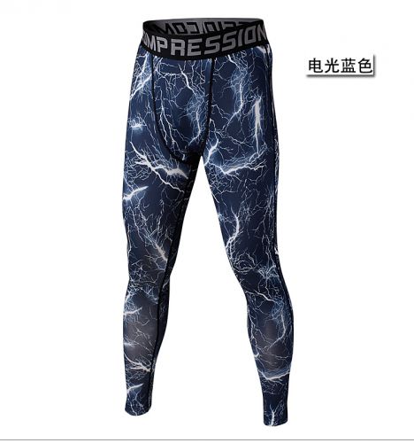 Pantalon de sport pour homme en spandex - Ref 2007101