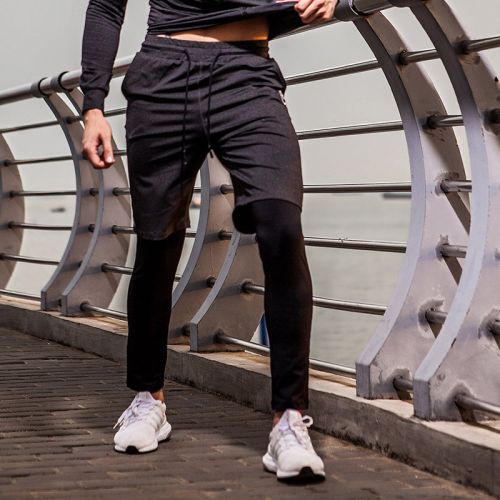 Pantalon de sport pour homme MUDMEI - Ref 2007273