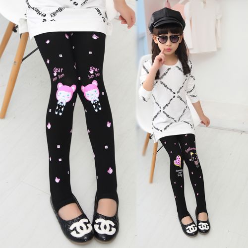 Pantalon fille en Toile de coton - Ref 2060421