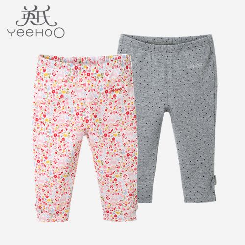  Pantalon fille YEEHOO en Toile de coton - Ref 2060449