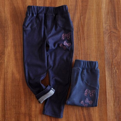  Pantalon fille maille stretch - Ref 2060466