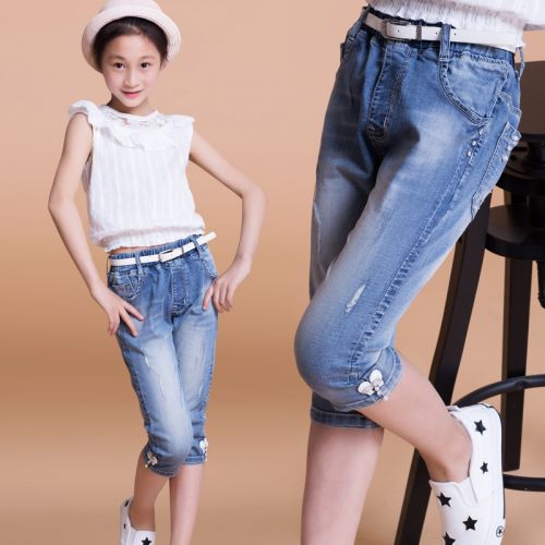Pantalon fille pantalon en toile - Ref 2060484