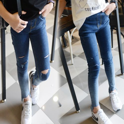 Pantalon fille en toile - Ref 2060574