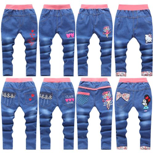Pantalon fille short en jean toile - Ref 2060793