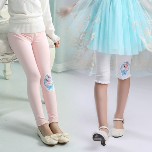 Pantalon fille en Toile de coton - Ref 2060834