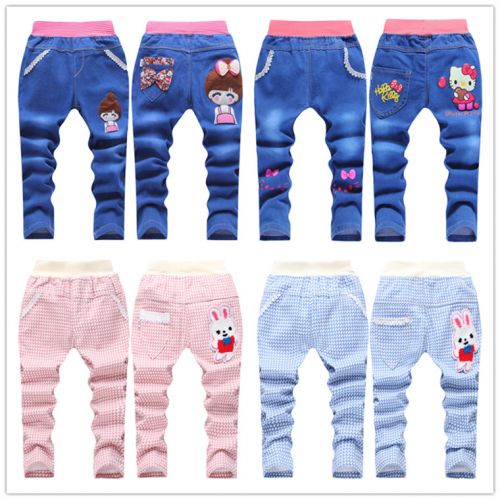 Pantalon fille en toile - Ref 2060843