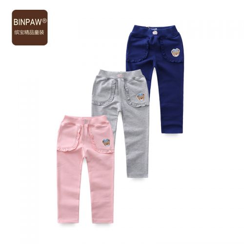 Pantalon fille BINPAW en Toile de coton - Ref 2060855