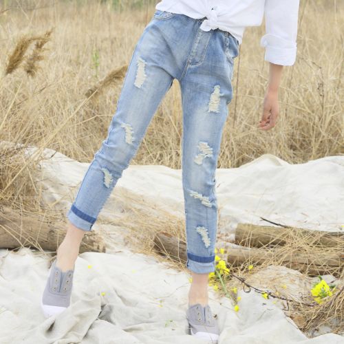 Pantalon fille en toile - Ref 2060857