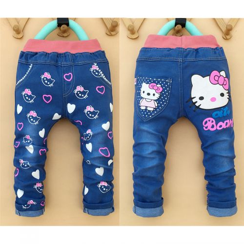 Pantalon fille en toile - Ref 2060858