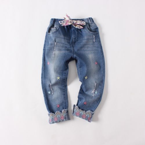 Pantalon fille en toile - Ref 2060900