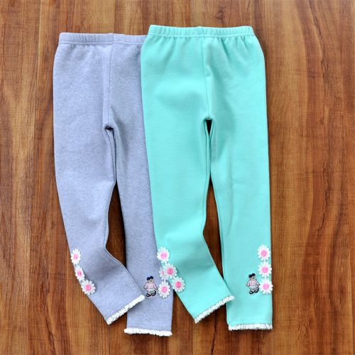  Pantalon fille en Toile de coton - Ref 2060954
