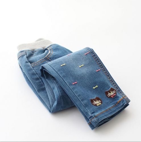 Pantalon fille CIKICOKO en toile - Ref 2061077