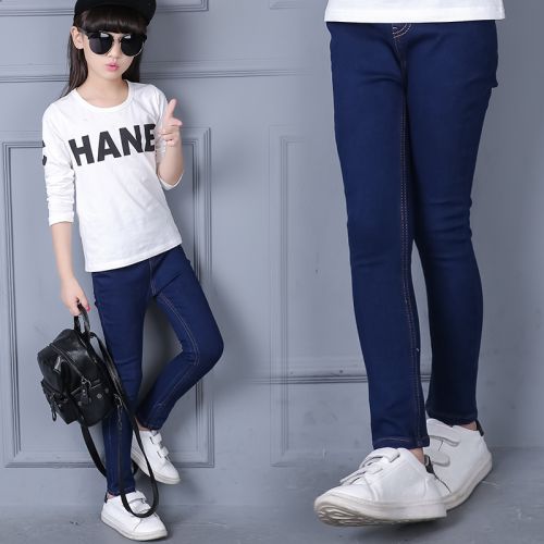 Pantalon fille en toile - Ref 2061105
