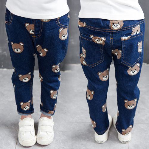 Pantalon fille en toile - Ref 2061111
