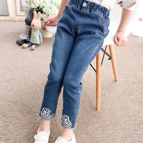  Pantalon fille en Toile de coton - Ref 2061137