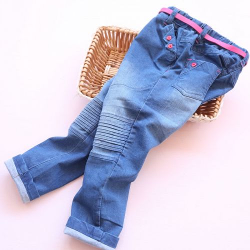 Pantalon fille en toile - Ref 2061147