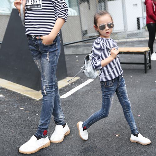 Pantalon fille Jeans txm - Ref 2061191