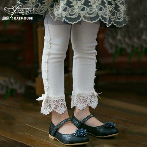  Pantalon fille BOATMOUSE en Toile de coton - Ref 2061333