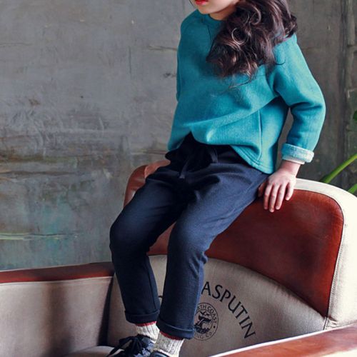 Pantalon fille en mélange - Ref 2061341