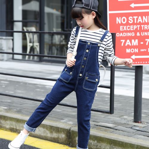 Pantalon fille en Toile de coton - Ref 2061352