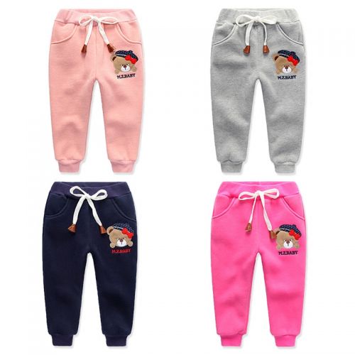 Pantalon fille En plus un pantalon en velours épais coton - Ref 2061371