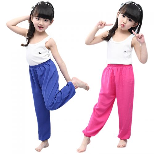 Pantalon fille en Toile de coton - Ref 2061639