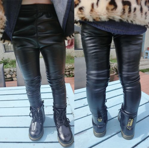 Pantalon fille en cuir - Ref 2061662