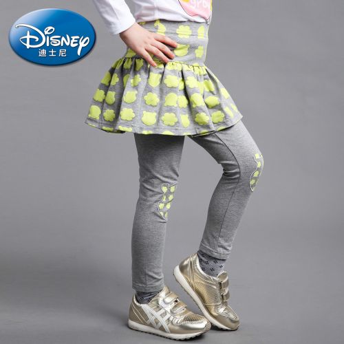  Pantalon fille DISNEY en Toile de coton - Ref 2061699