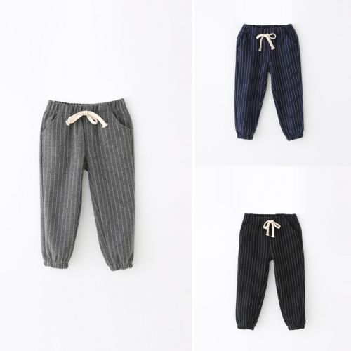 Pantalon fille pantalon en Toile de coton - Ref 2061707