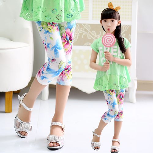 Pantalon fille en Toile de coton - Ref 2061712
