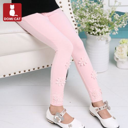  Pantalon fille en Toile de coton - Ref 2061743