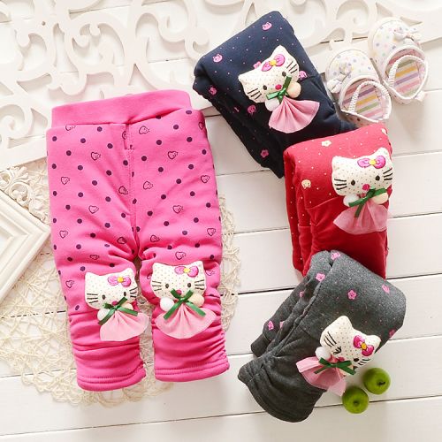 Pantalon fille guêtres - Ref 2061815