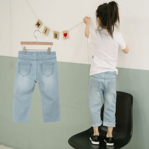 Pantalon fille ANFR en toile - Ref 2061909