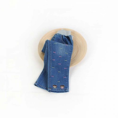 Pantalon fille CLEVER STAR en toile - Ref 2061946