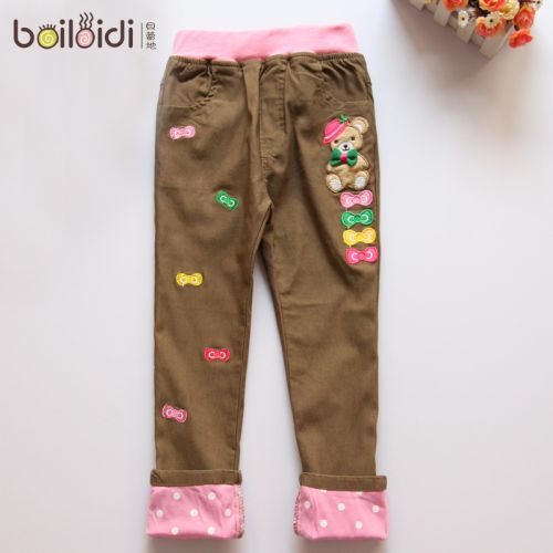  Pantalon fille en mélange - Ref 2062028