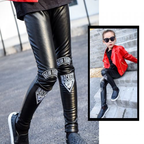 Pantalon fille en cuir - Ref 2062127