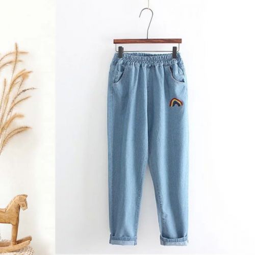 Pantalon fille en toile - Ref 2062181