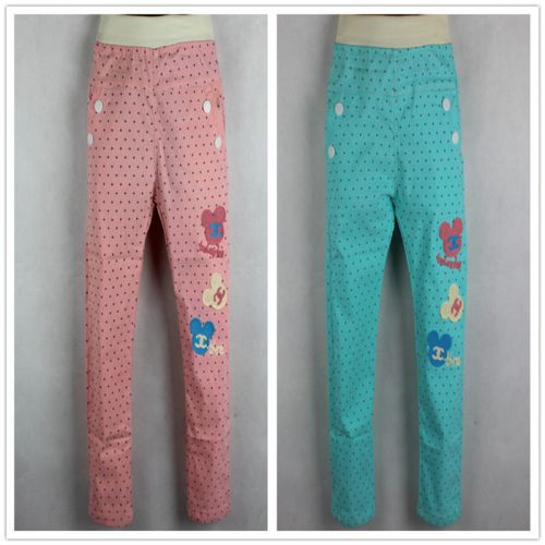 Pantalon fille en Toile de coton - Ref 2062200