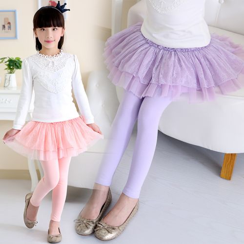  Pantalon fille YOYO en mélange - Ref 2062261