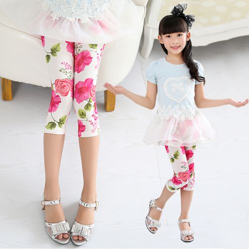 Pantalon fille en Toile de coton - Ref 2062328