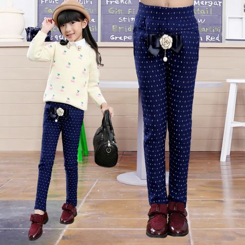 Pantalon fille en mélange - Ref 2062331