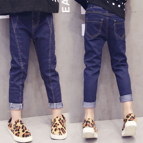 Pantalon fille en toile - Ref 2062357