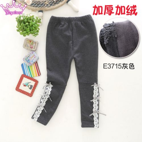 Pantalon fille en toison - Ref 2062416