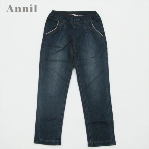 Pantalon fille ANNIL en Toile de coton - Ref 2062436