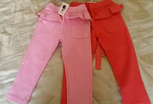 Pantalon fille en toile - Ref 2062441