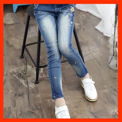 Pantalon fille en toile - Ref 2062481